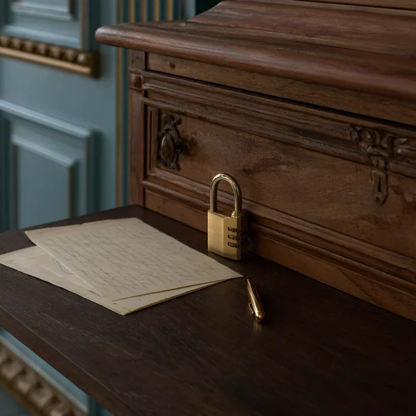 A combination lock securing one of the unlock tiers